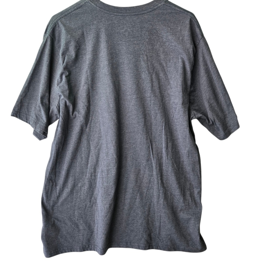 Cabelas Mens XL Graphic T-Shirt Gray American Flag Eagle Since 1961 Short Sleeve - Picture 5 of 7